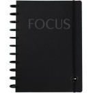Caderno de Disco Grande Focus Black Disco G Pop Disc