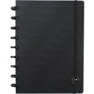 Caderno de Disco Médio All Black Pop Disc