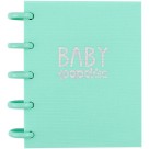 Caderno de Disco Baby Médio Verde Menta Pop Disc