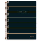 Caderno 1 Matéria Color Black Feminino 80 Folhas Cadersil