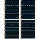 Caderno 10 Matérias Color Black Feminino 160fls Cadersil