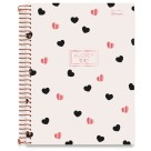 Caderno 1 Matéria Audrey 80 Folhas Cadersil