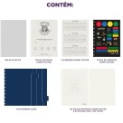 Caderno Inteligente Harry Potter Azul Grande 80fls CI