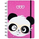 Caderno Inteligente Pandalu Glow by Luluca Grande 80fls CI