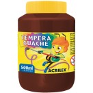 Tempera Guache 500ml - Marrom 531 Acrilex