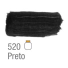 Tempera Guache 500ml - Preto 520 Acrilex
