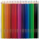 Lápis de Cor 24 Cores Sextavado Leo e Leo