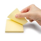 Bloco Adesivo 76mm x 76mm - Amarelo Pastel 100 Folhas Jocar Office
