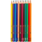 Lápis de Cor 12 Cores Apagável Leo e Leo