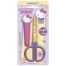 Tesoura Escolar Hello Kitty 13cm Leo e Leo