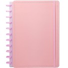 Caderno de Disco Grande All Rosa Diskô