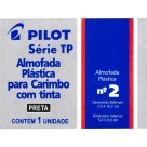 Almofada para Carimbo N.2 - Preta Pilot