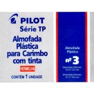 Almofada para Carimbo N.3 - Vermelha Pilot