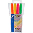 Marca Texto Lumi Color - 4 Cores Pilot