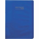 Pasta Catálogo Ofício com 20 Envelopes Clear Holder - Azul 120OFCH-AZ Plascony