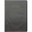 Pasta Catálogo Ofício com 20 Envelopes Clear Holder - Fumê 120OFCH-FM Plascony