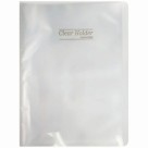 Pasta Catálogo Ofício com 20 Envelopes Clear Holder - Transparente 120OFCH-TR Plascony