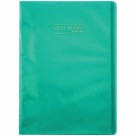 Pasta Catálogo Ofício com 20 Envelopes Clear Holder - Verde 120OFCH-VD Plascony