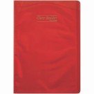 Pasta Catálogo Ofício com 20 Envelopes Clear Holder - Vermelha 120OFCH-VM Plascony