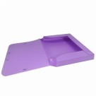 Pasta com Elástico 40mm Lolipop Lilás A40LP-LL Plascony