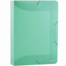 Pasta com Elástico 40mm Lolipop Verde A40LP-VD Plascony
