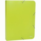 Pasta com Elástico 40mm Neon Verde A40N-VD Plascony