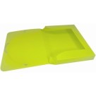 Pasta com Elástico 40mm Neon Verde A40N-VD Plascony