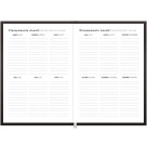Agenda Permanente Costurada Preta 192Fls Foroni