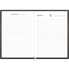 Agenda Permanente Costurada Preta 192Fls Foroni