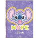 Caderno 10 Matérias Stitch 160fls Foroni