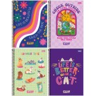 Caderno 1 Matéria Cliff Feminino 80 Folhas Foroni