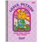 Caderno 1 Matéria Cliff Feminino 80 Folhas Foroni