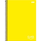 Caderno 1 Matéria Class Colorido 80 Folhas Foroni