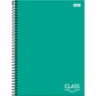 Caderno 1 Matéria Class Colorido 80 Folhas Foroni