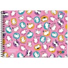 Caderno de Cartografia Pop Collection 96 Folhas Foroni