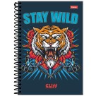 Caderno 1/4 Cliff Masculino Espiral 80Fls Foroni