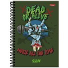 Caderno 1/4 Cliff Masculino Espiral 80Fls Foroni