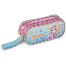 Estojo Duplo Sereias SR24556F Clio Style