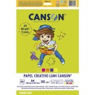 Bloco Criativo A4 Lumi 80g 50fls Canson