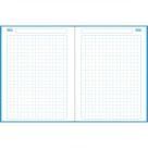 Caderno Quadriculado 1x1 D+ Azul 96fls Tilibra
