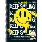 Caderno Quadriculado 1x1cm Spice 80fls Tilibra