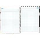 Caderno Quadriculado 1x1cm Spice 80fls Tilibra