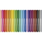Canetinha Hidrográfica 24 Cores Vai e Vem Faber Castell