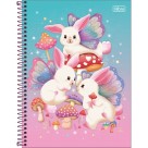 Caderno 10 Matérias Bunnyfly 160fls Tilibra