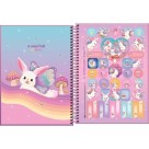 Caderno 10 Matérias Bunnyfly 160fls Tilibra