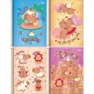 Caderno 10 Matérias Capyclub 160fls Tilibra