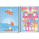 Caderno 10 Matérias Capyclub 160fls Tilibra