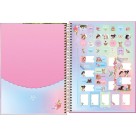 Caderno 10 Matérias Jolie 160fls Tilibra