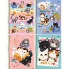 Caderno 10 Matérias Purrfect Cats 160fls Tilibra