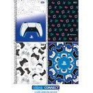 Caderno 1 Matéria Playstation 80fls Tilibra Connect